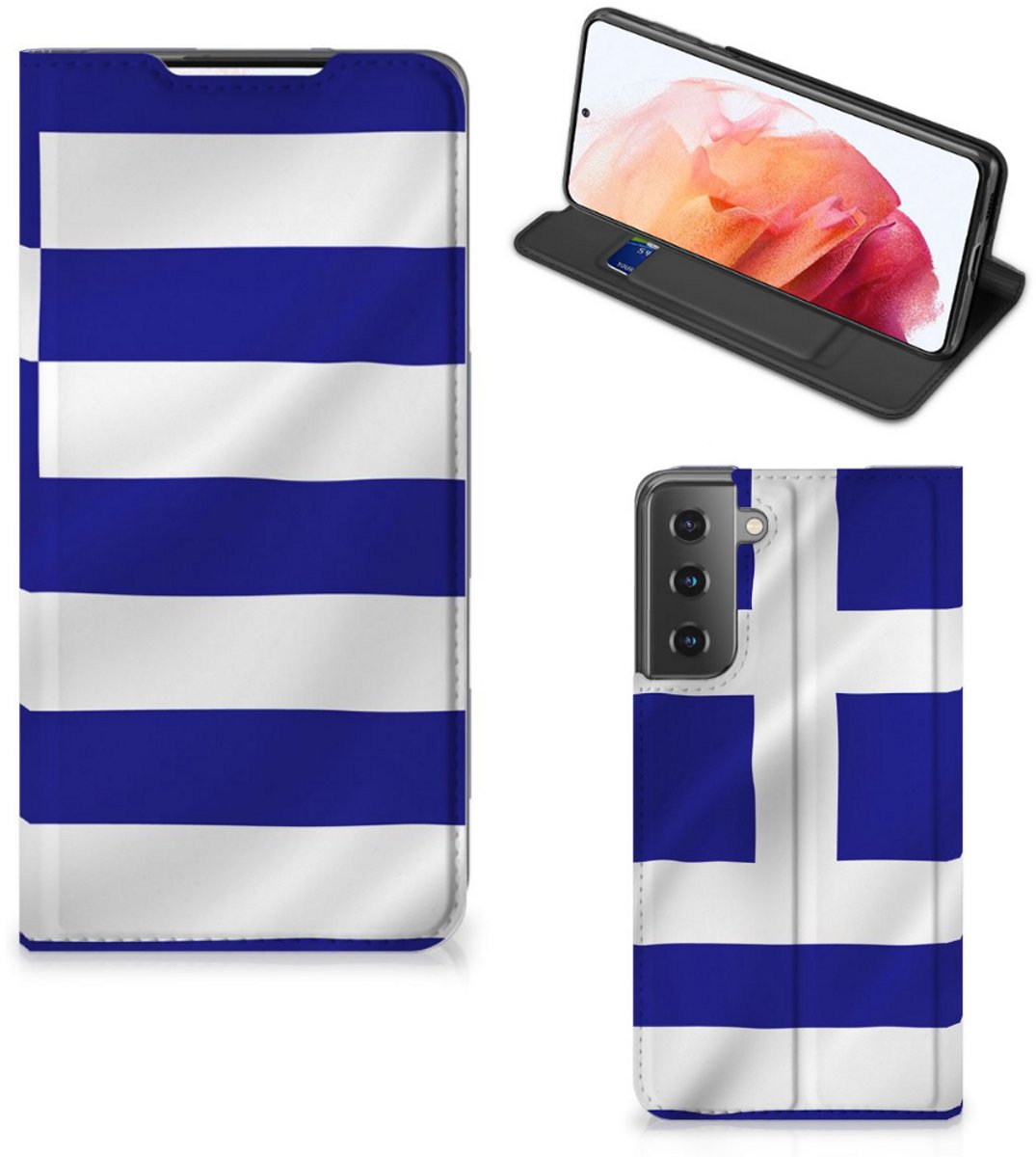 Samsung Galaxy S21 Standcase Griekenland