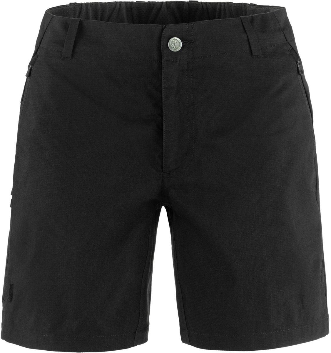 Fjällräven Hoja Hybrid Shorts W – Outdoor Kleding Broeken Korte broeken Zwart