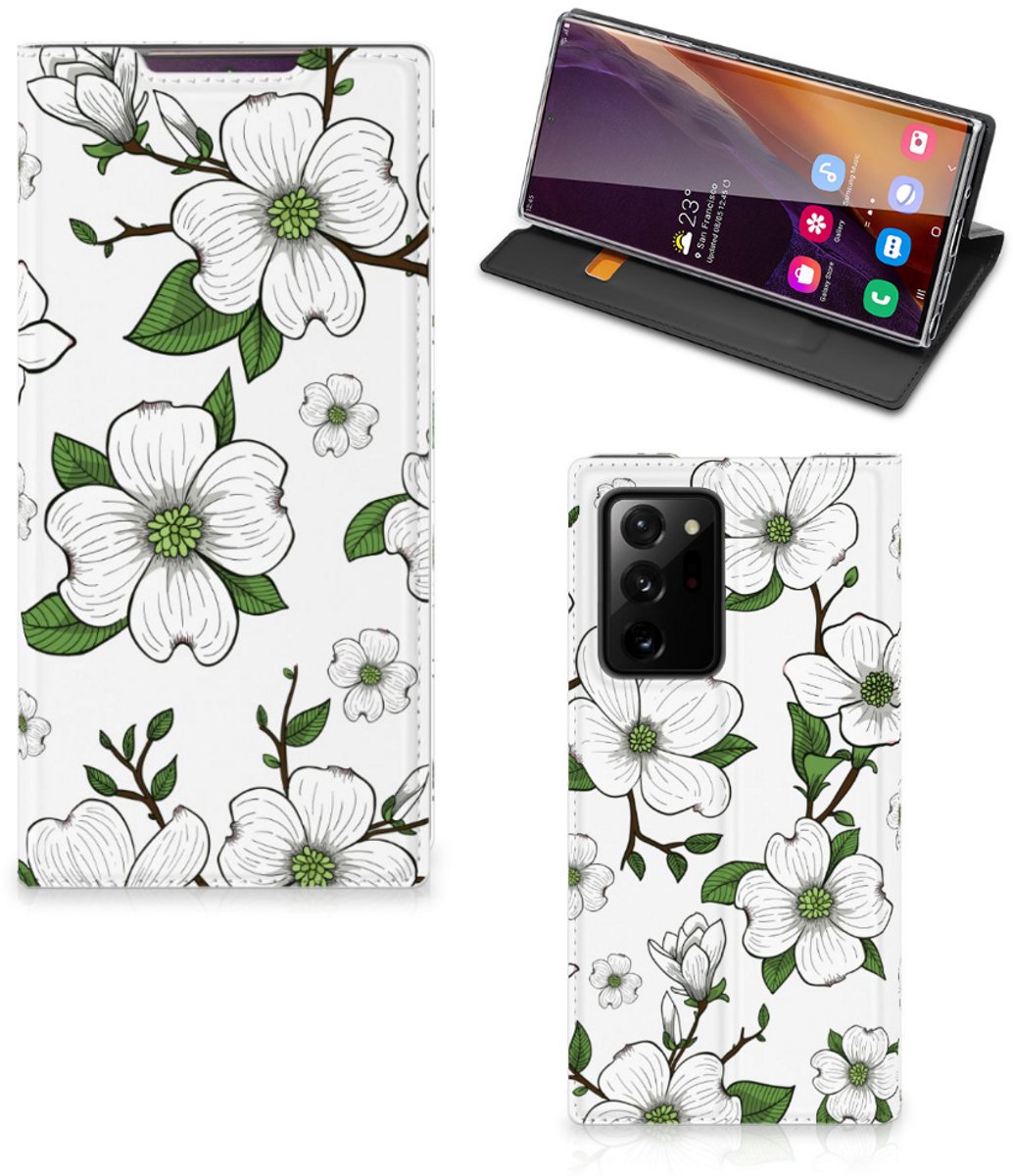 Samsung Galaxy Note 20 Ultra Smart Cover Dogwood Flowers