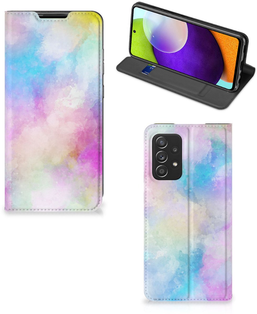 Bookcase Samsung Galaxy A52 Watercolor Light