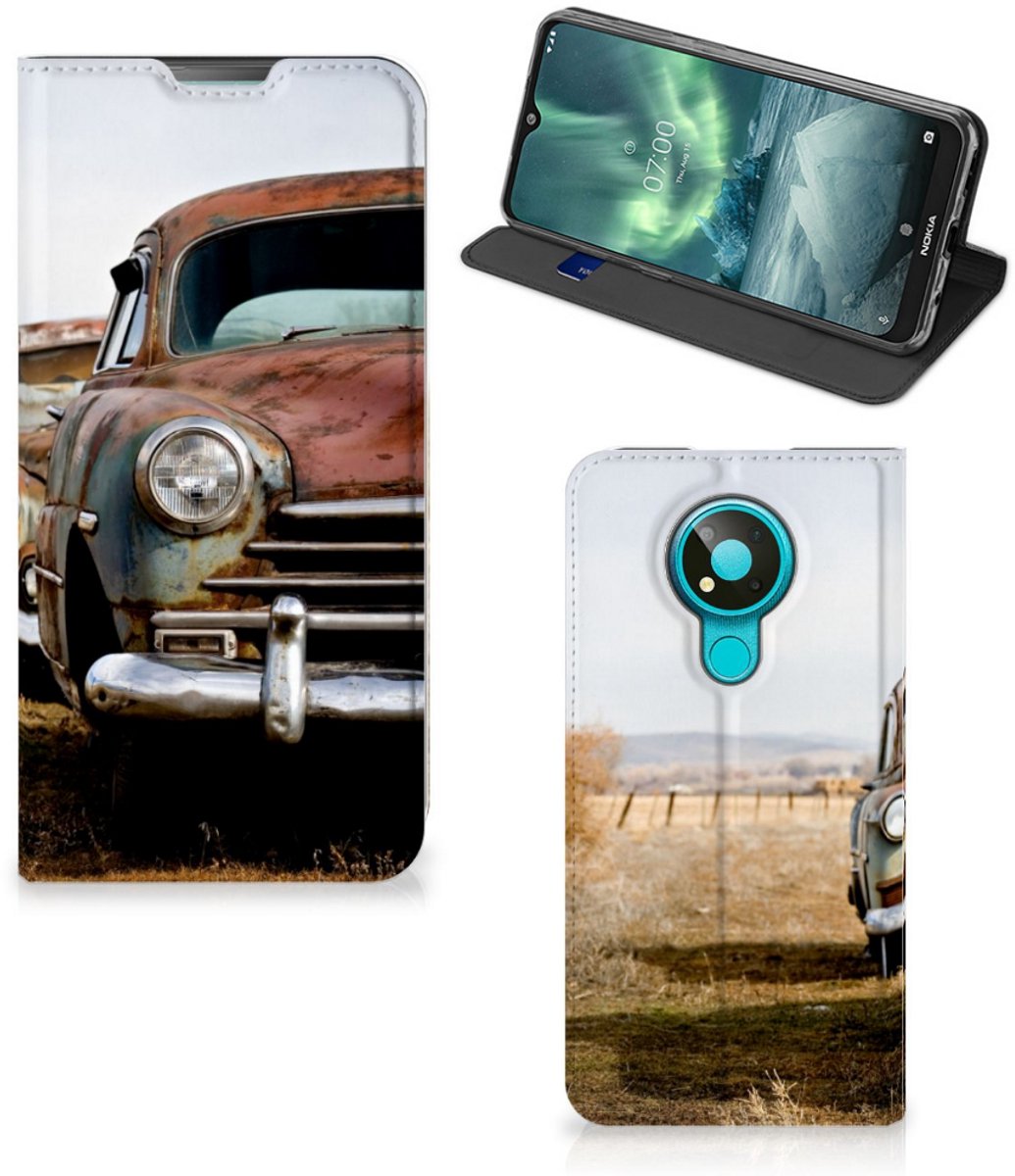 Nokia 3.4 Stand Case Vintage Auto