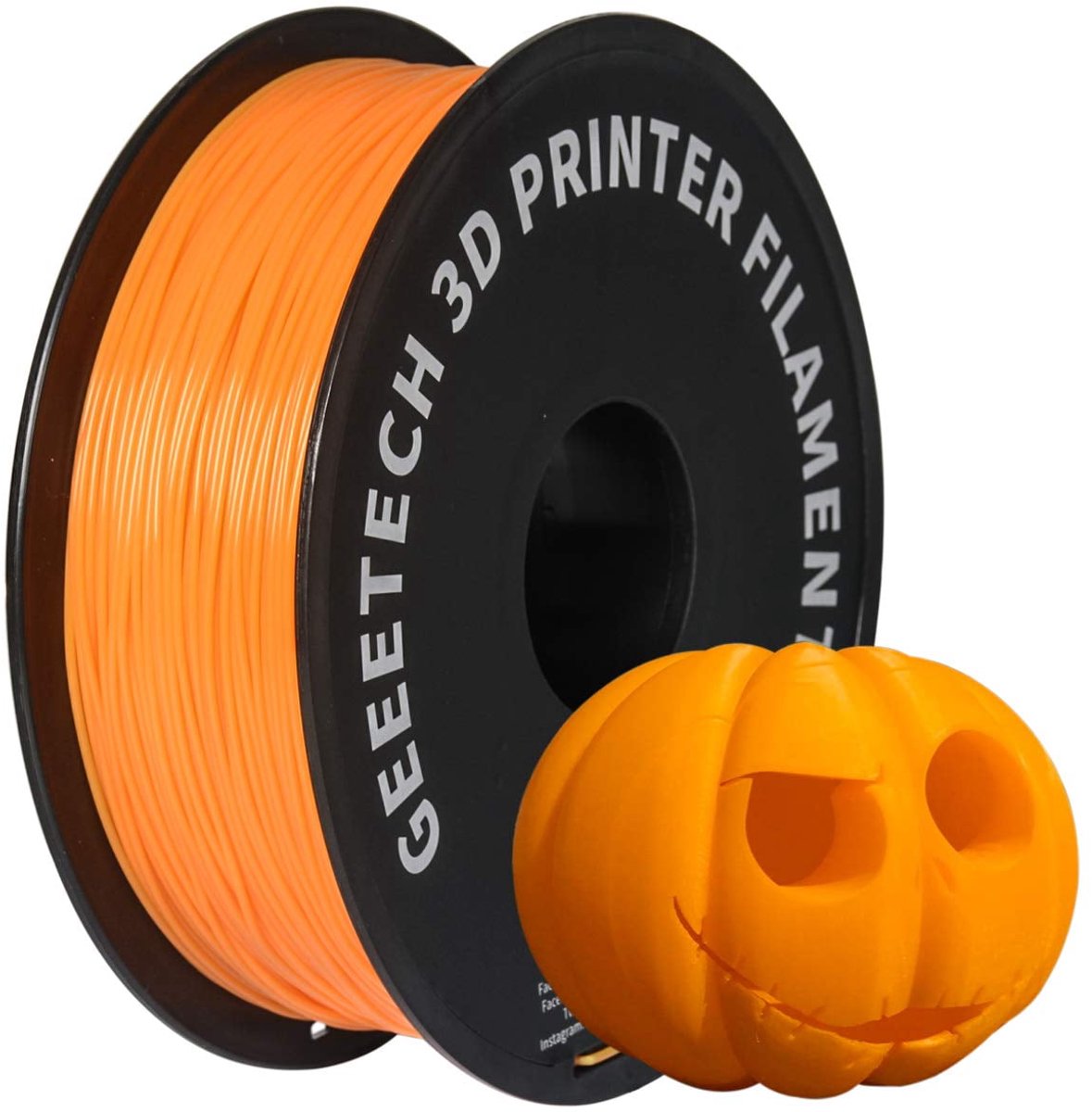 GEEETECH Filament PLA Orange/ Oranje 1.75mm 1kg 3D Printer Filament