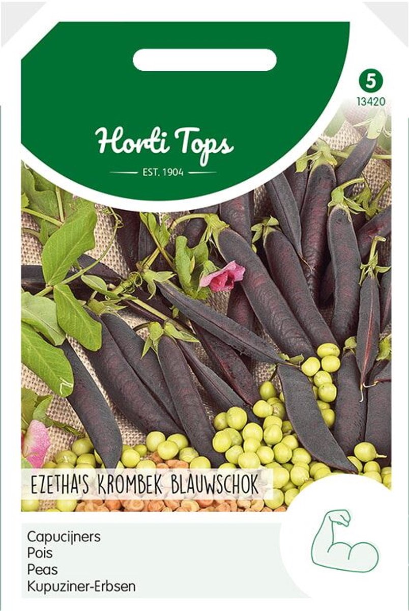 Hortitops Zaden - Capucijners Blauwschokkers Ras Ezetha