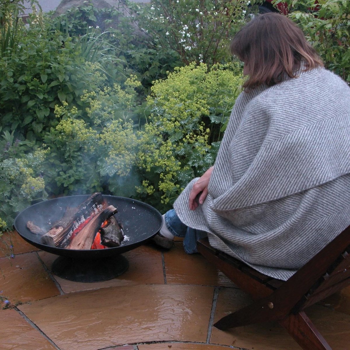 Esschert Design Vasque à feu Ø 60 cm - Fonte