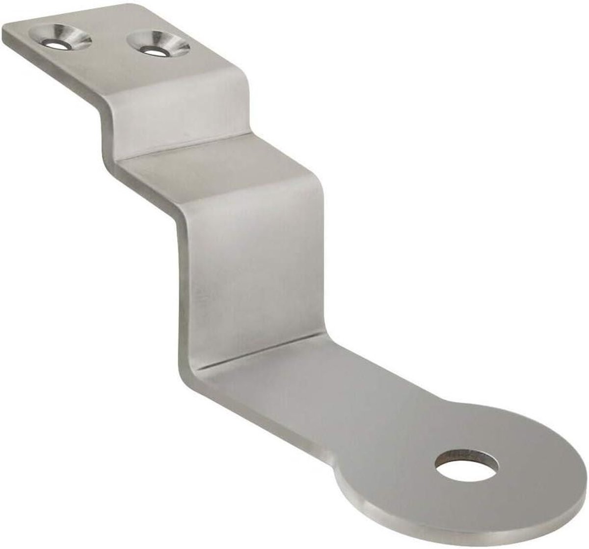 Antennehouder CB - CB houder - Radio Antenne - Korte uitvoering - 4 mm dik - Zilverkleurig