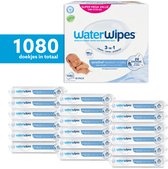 WaterWipes Billendoekjes Bio - 99,9% Water - 18 x 60 - 1080 Babydoekjes