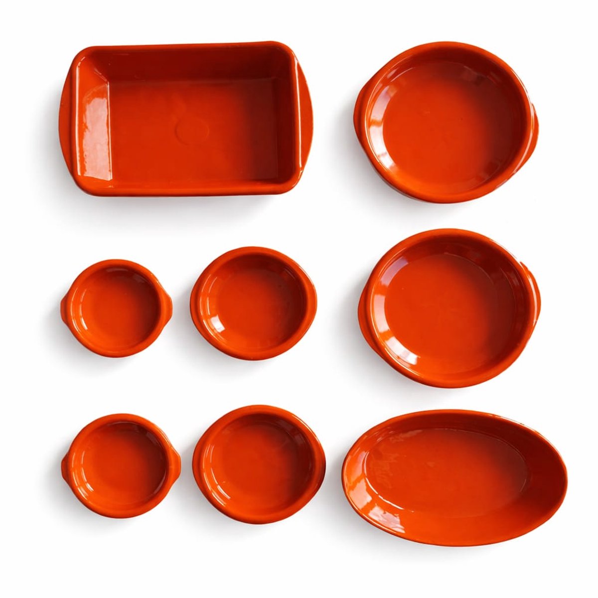 Tapas Schaaltjes voor op de Borrelplank - pakket 8 schalen - Tapasschaaltjes - Ovenschaal - Serveerschaal - Moederdag Cadeautje