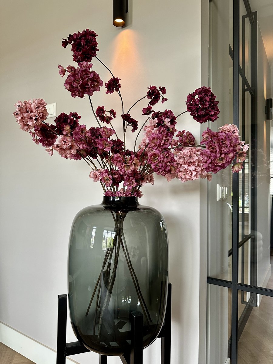 Zijden bloemen boeket-1001 Nacht-Bloesemtakken-Set van 7x85 cm+1x 126 cm-Kunstbloemen-Moederdag-Cadeau-Verjaardag-Nepbloemen-Real touch-Vrouw-Trouwdag-Onderhoudsvrij-Realistische look-Luxe woonaccessoires-Decoratie woonkamer-Kunstboeket-Voor vaas