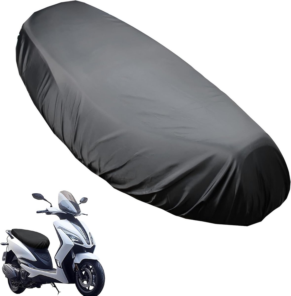 Comfortabele Zitting Kussen voor Motoren, Waterdichte Zittinghoezen, Universele Motorzitting Bescherming, Ideaal voor Moped en Outdoor Activiteiten, UV-Bescherming en Stofbestendig