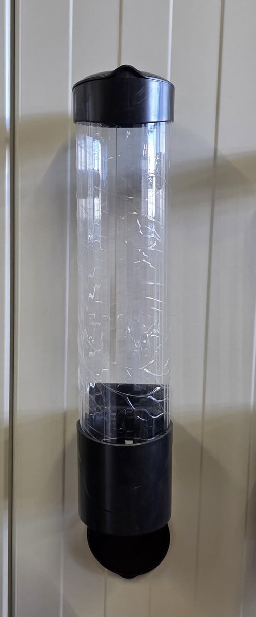 Bekerdispenser - koffiebeker - koffiebekerdispenser - Met versterkte ophangbeugel - Koffie - Ophangbaar - Bekerhouder - 70 - 80 stuks - koffiebekers