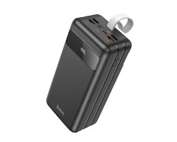 Hoco Powerbank 60.000 mAh – Snellader 22.5W – USB-C en 4x USB A Output – Geschikt voor alle soorten smartphones & tablets – Zwart