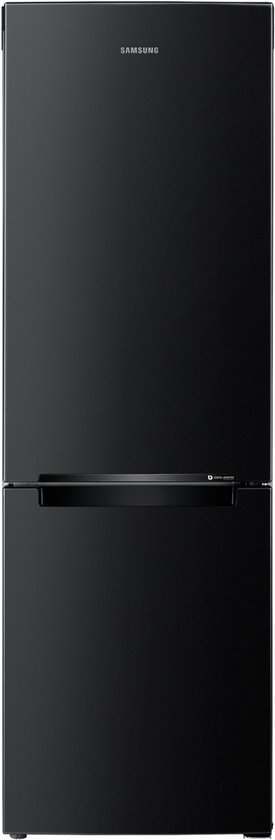 Samsung RB30J3000BC koel-vriescombinatie zwart 321L vrijstaand, 108L vriezer, 213L koelkast, geventileerd