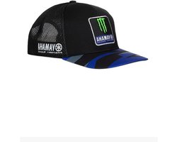 Valentino Rossi Replica Pet - VR46 Pet - Sportevenementen - Officiële Replica - One Size - Zwart/Blauw