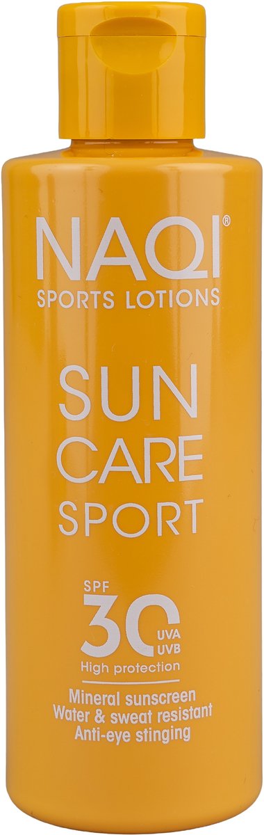 NAQI® Sun Care Sport – Zonnecrème SPF – UVA/UVB Bescherming, Outdoor & Sport