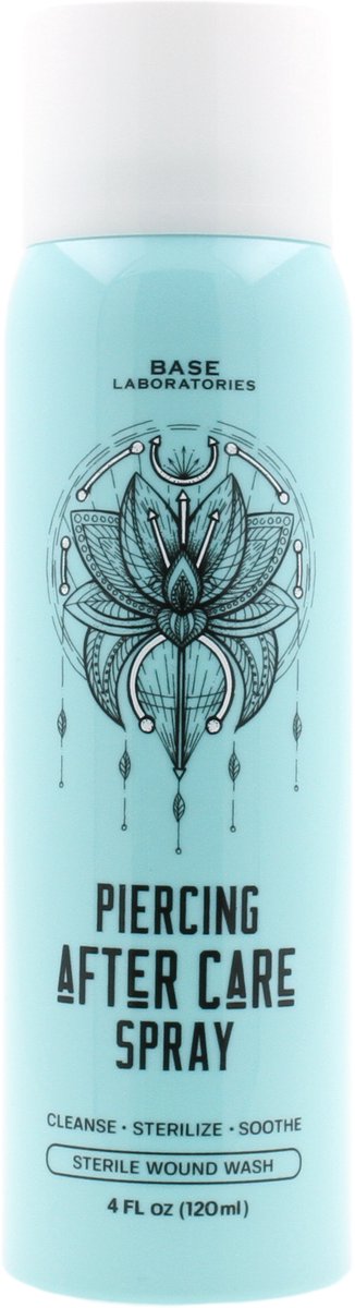 Piercing After Care Spray - Base Laboratories - 120 ml piercing nazorg