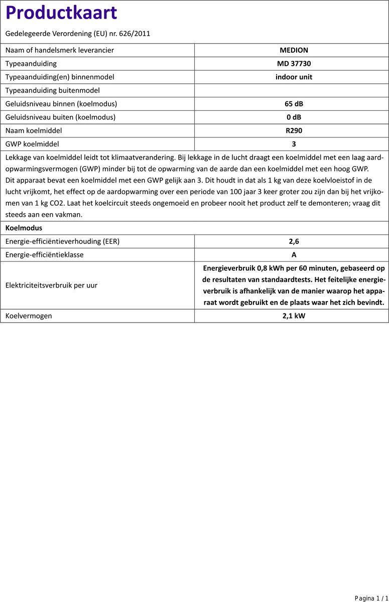 MEDION Mobiele Airco E701 (7000 BTU, 3-in-1, Koelen, Ontvochtigen, Ventileren, tot 25m², incl. Raamafdichtingskit, voor Slaapkamer en Woonkamer, Afstandsbediening, MD 37730) thumbnail 2
