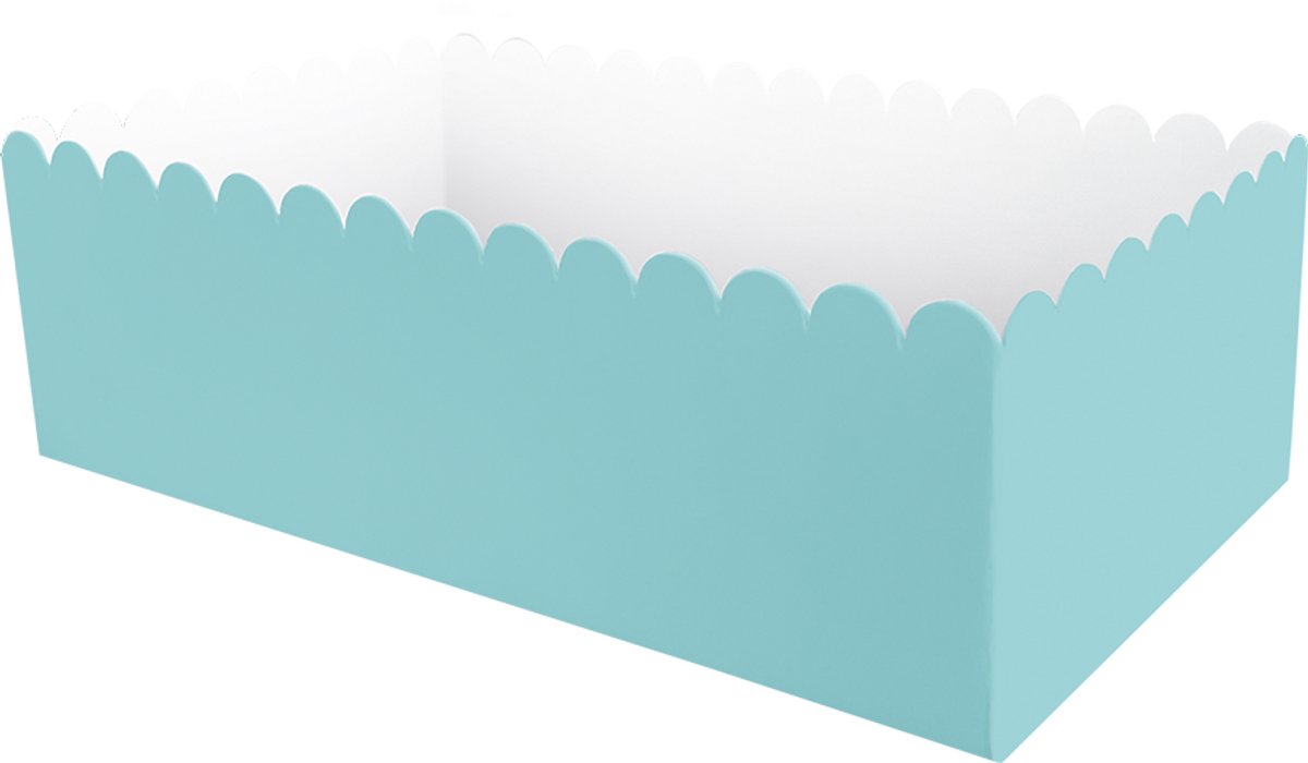 Snack Boxes Pastel Blauw (8st)