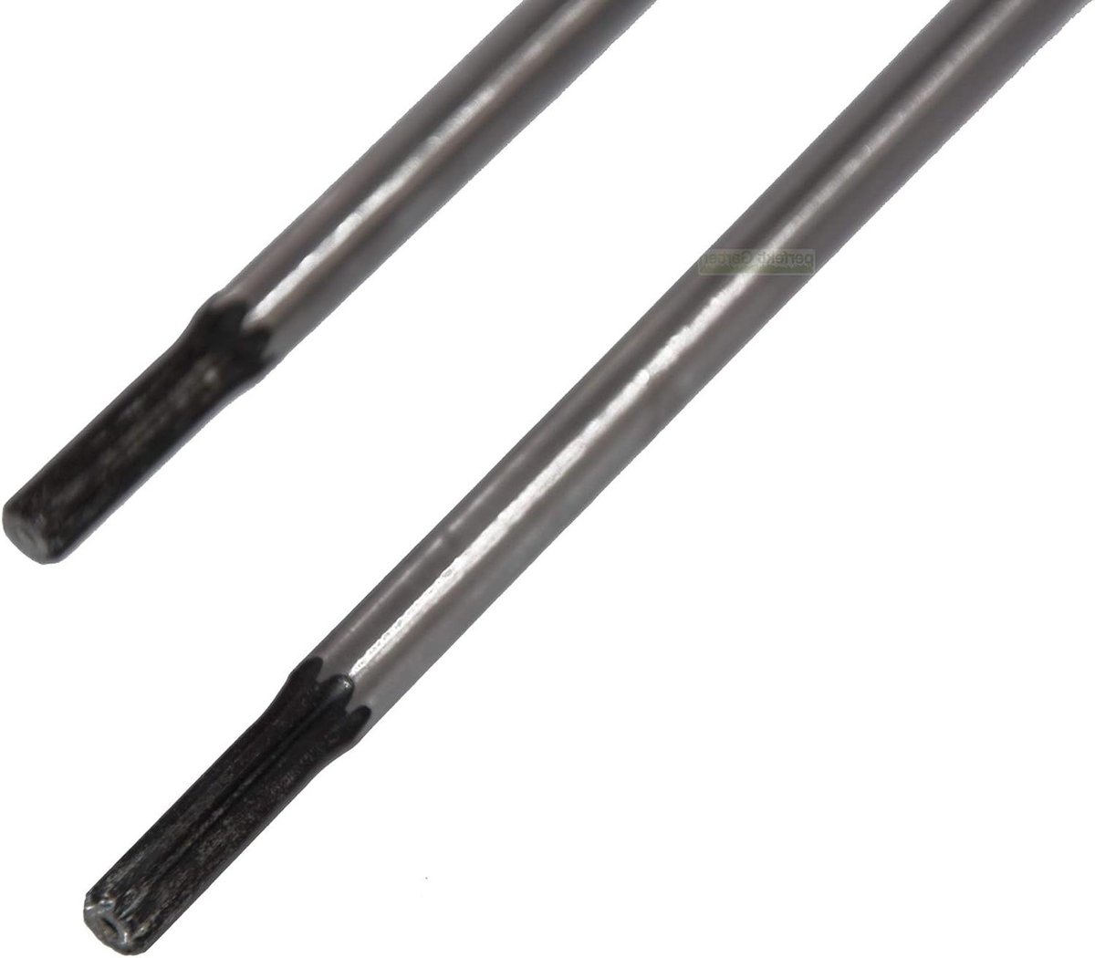 Opzetstuk As - Bosmaaier Onderdeel - Tuin Onderhoud - 7 Tanden Ontwerp - 153 cm Lengte - Zilver