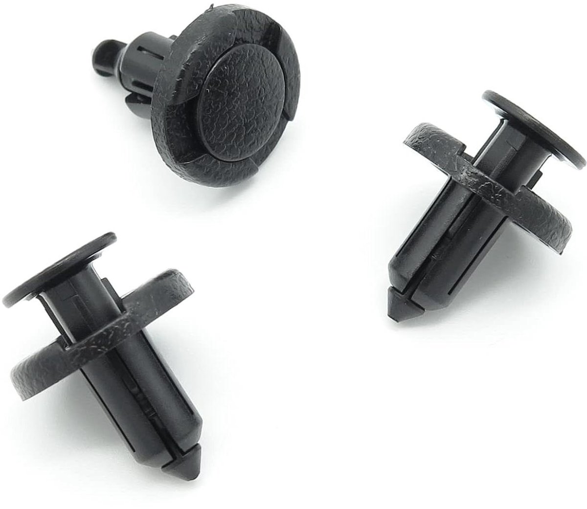 Plastic Clips - Bevestigingsclips - Motorbescherming - Originele kwaliteit - 10 stuks - Zwart