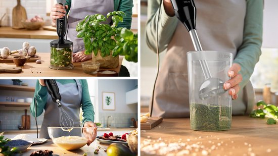 Bosch MSM67160 ErgoMixx - Staafmixerset - 750W - Zwart