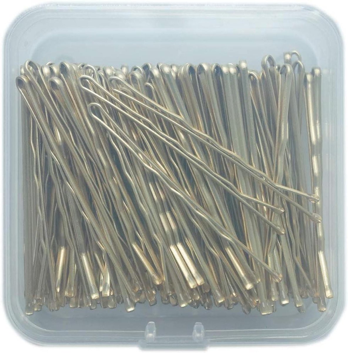 Haarspelden Set - Kapsel Accessoires - Haar Stijlen - Stevige Grip - 100 Stuks - Champagne Goud