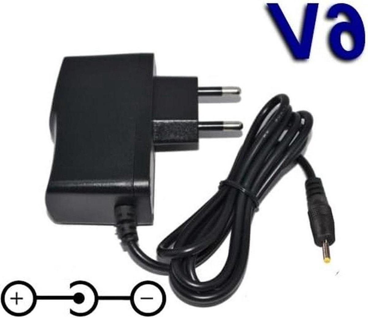 Oplader Babyfoon - Voeding Adapter - Babykamer Monitoren - Specifieke Voltage - 110 cm - Zwart