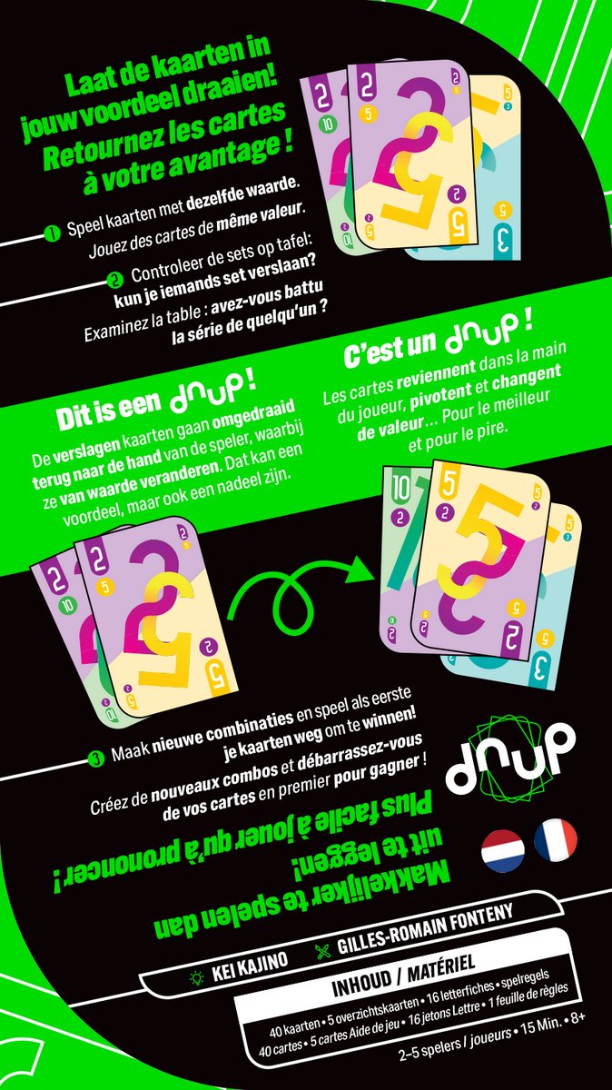 dnup – Kaartspel – Compact Reisspel – Snel Gezelschapsspel voor Familie & Vrienden – Ideaal voor Vakantie, Onderweg en Thuis – Vanaf 2 Spelers — afbeelding 7