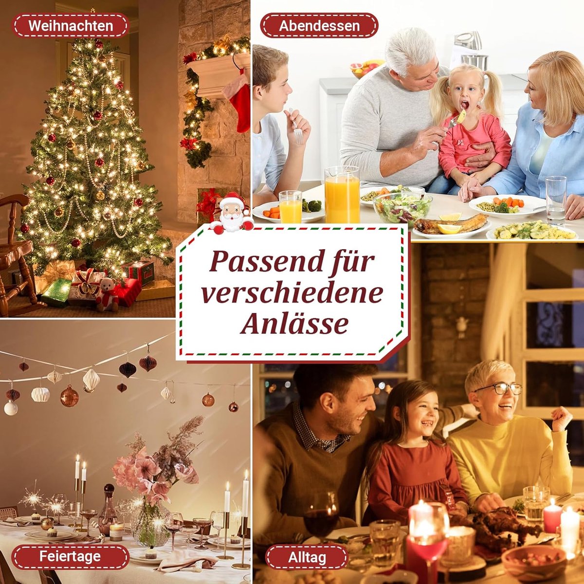 Kerst Tafelkleed - Rood Groen - Feestelijke Sfeer - Geruit Patroon - 140x200 cm - Rood Groen