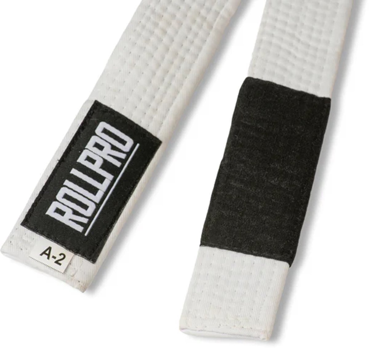 Roll Pro BJJ Belt - White A2