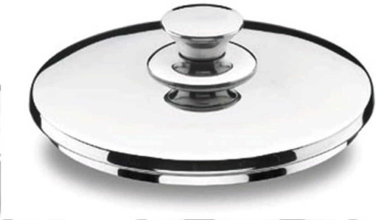 Deksel 32 cm - Kookdeksel Rond - Koken op Inductie - Roestvrij Staal - 32 Centimeter - Zilver