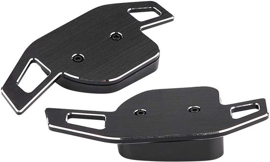 Stuurwiel Paddles - Schakelpeddels Uitbreiding - Verbeteren Rijervaring - Aluminium Legering - 12.3 cm Lengte - Zwart — afbeelding 5