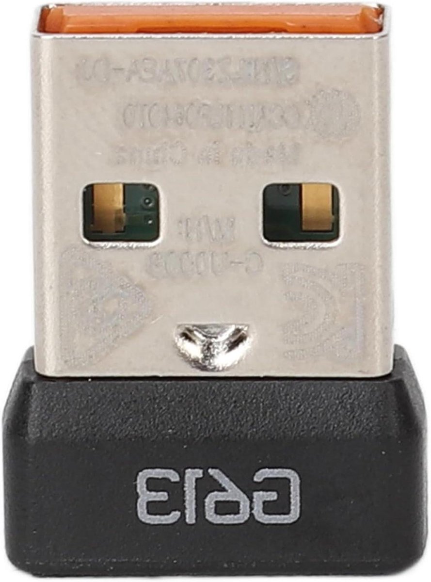 USB Ontvanger - Draadloze Dongle - Gaming Connectie - Plug en Play - 30 gram - Zwart