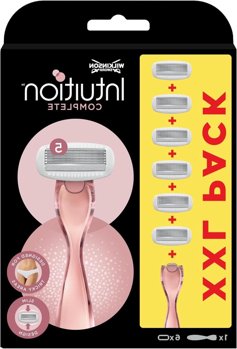 Scheerapparaat Dames - Ontharingsapparaat - Gladde Huid - XXL Pakket - 6 Reservemesjes - Wit