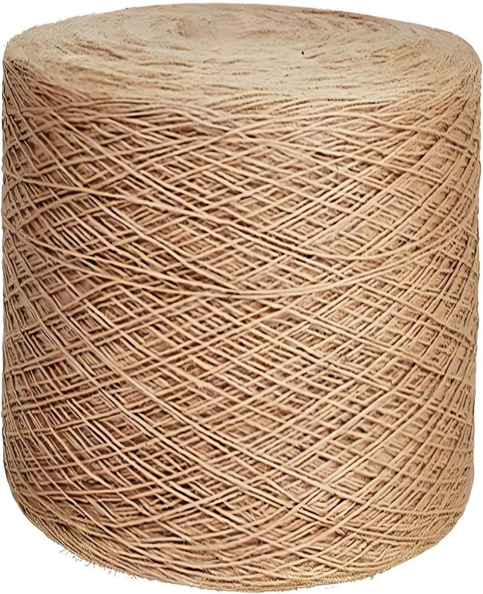 Jute Touw - Natuurlijk Garen - Planten Ondersteunen - Milieuvriendelijk Materiaal - 400 Meter - Natuurlijk