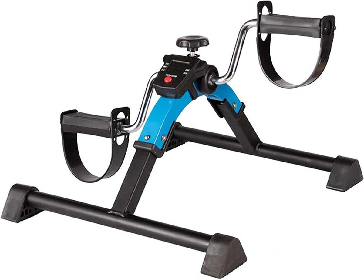 Hometrainer - Fitnessfiets Indoor - Thuis Sporten - Opvouwbaar Ontwerp - Verstelbare Weerstand - Zwart