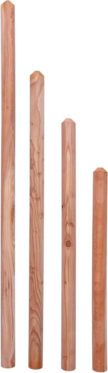 Schuttingplanken Hout - Houten plank Tuinplank - Tuin Afscheiden - Natuurlijk Lorkenhout -