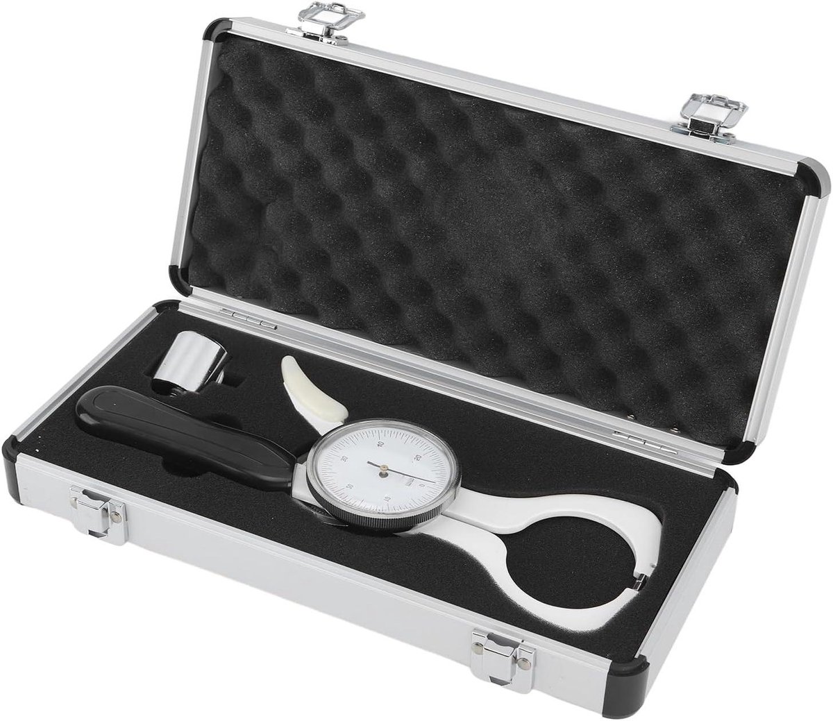 Lichaamsvetmeter Meetlint - Huidplooimeter BMI - Fitness Doelen - Nauwkeurige Meting - 60 mm - Wit
