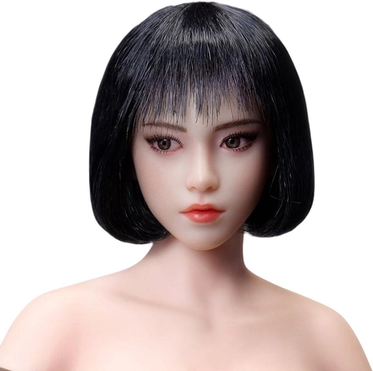 Hoofd voor Actiefiguur - Figuur Hoofd - Actiefiguur Aanpassen - Beweegbare Ogen - 1/6 Schaal - Taozi Ver.b