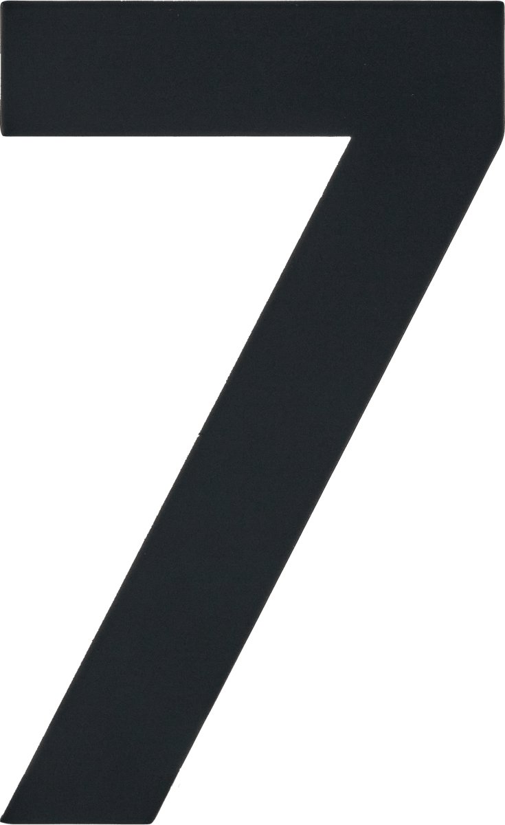 Figura - Zwart Huisnummer 7
