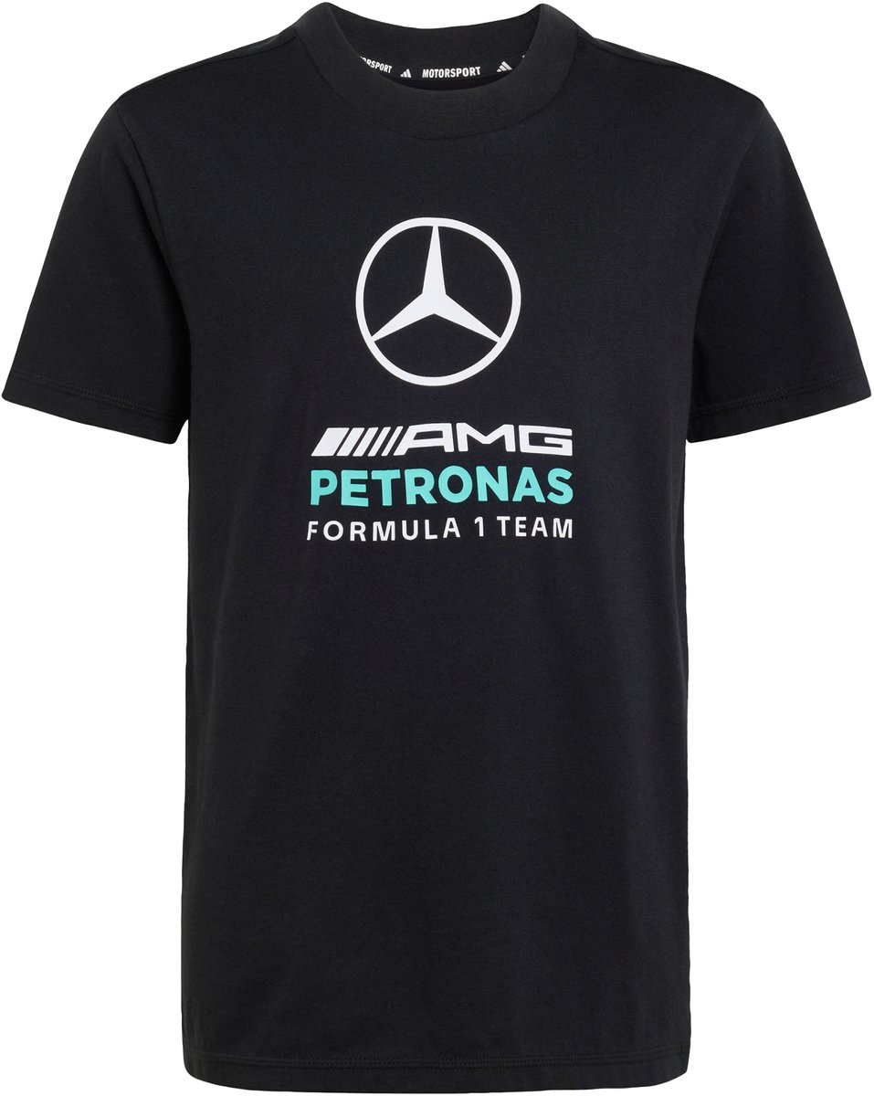 Adidas Performance Mercedes Amg Petronas Formula 1 Team Dna Graphic T-Shirt Kinderen Zwart