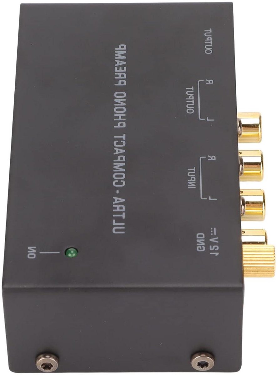 PP400 Phono Turntable Preamp High Sensitivity Record Player Versterker voor Thuisstereosysteem (EU-stekker)