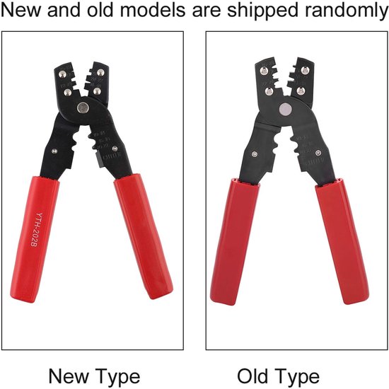 NTHProducts - Cable Crimper - Crimping Pliers - Ergonomische grip - Lichtgewicht - Geschikt voor verschillende kabels - Gebruiksvriendelijk - Ideaal vo.. van Nthproducts — afbeelding 2