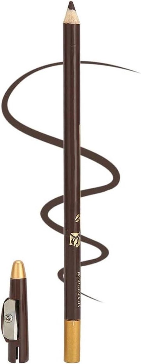 Baardpotlood - Grooming Tool - Baard Definiëren - Ingebouwde Slijper - N.v.t. - Donkerbruin