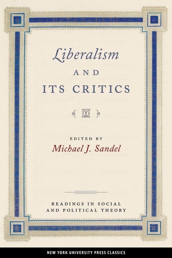 Liberalism And Its Critics