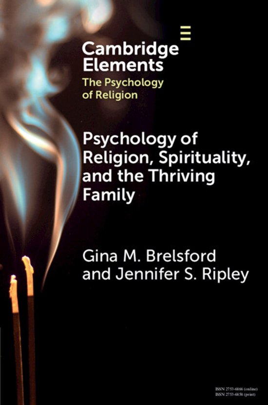 Elements in the Psychology of Religion- Psychology of Religi ... - cover