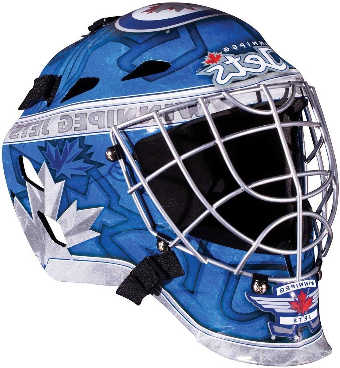 Mini Hockey Keeper Masker - Verzamelmasker Speelgoed - Team Trots Tonen - Officiële Logo's - 4.5 Inch Breed - Team Specifiek