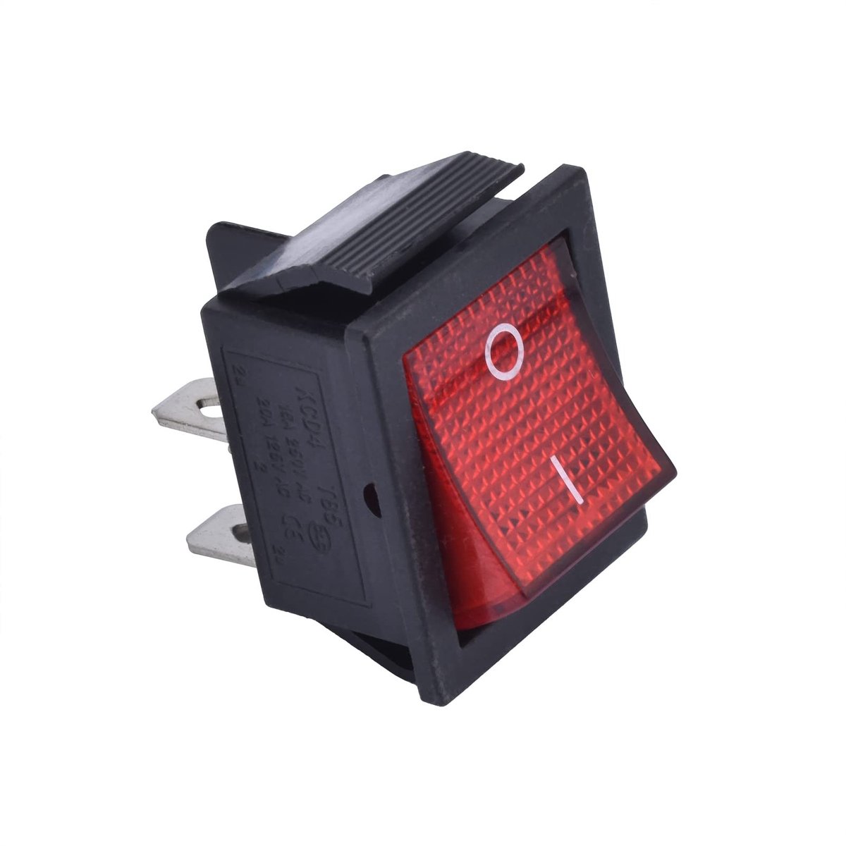 IMstore - Universele Aan/Uit Schakelaar - Generator Schakelaar - Handige Bediening - Rood - Push Button - Ideaal voor GX340 GX390 GX420 GX440 - 1 stuk