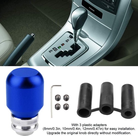 Schakelpookknop - Pookknop Auto - Rijervaring Verbeteren - Ergonomisch Ontwerp - Universele Pasvorm - Blauw — afbeelding 2
