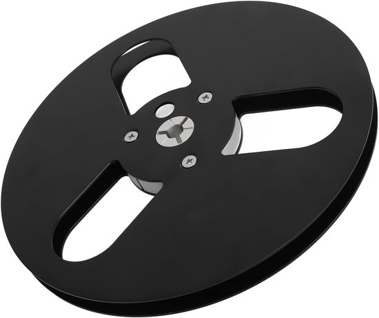 Lege Spoel - Nab Adapter Spoel - Audio Opname - Aluminiumlegering - 7 Inch - Zwart — afbeelding 5