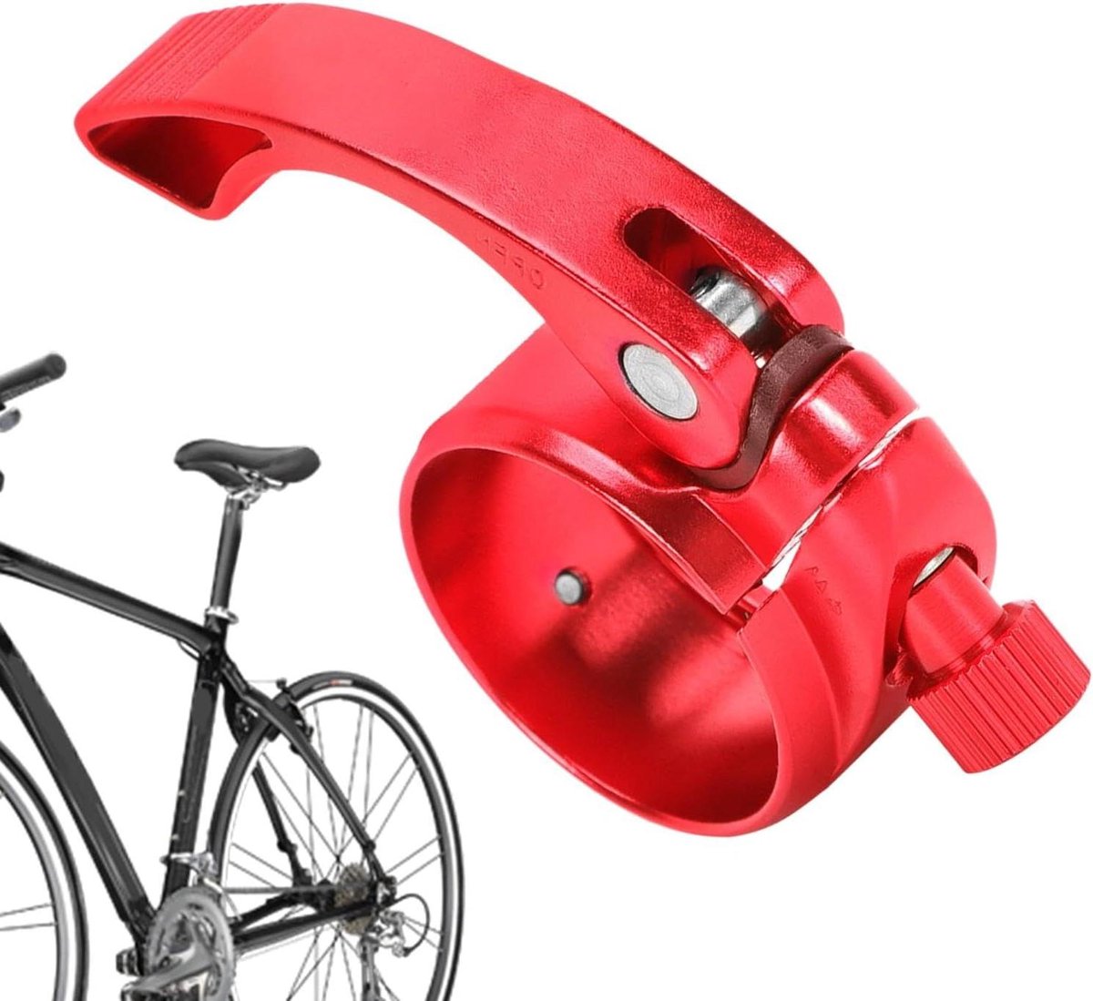 Fietsklem Zadelpenkraag, Fietszadelpenklem | Aluminiumlegering 41 mm zadelpenklem Quick Release zadelpenkraag - Clipbuis Zadelbevestiging Zadel Zadelpenklem voor fietsen en buiten